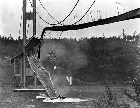 what caused the tacoma bridge to collapse